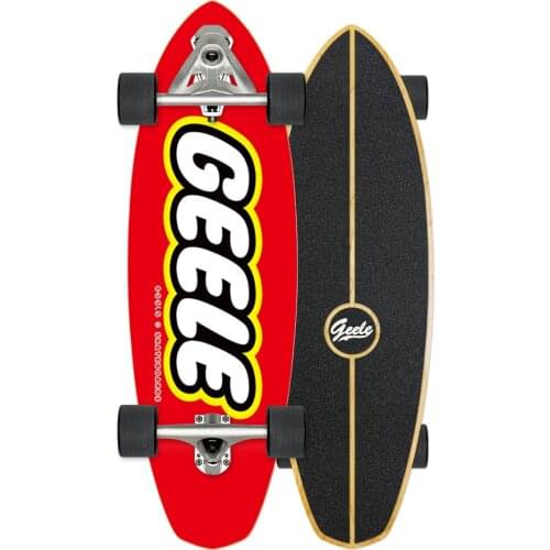 Geele land surfboard CX7 ski training board simulation surfing skateboard 32-inch lengthened surfing practice board