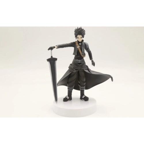 Anime SAO Theatrical Edition Sword Art Online Kirigaya Kazuto Full Black Dark Elf Boxed Figure