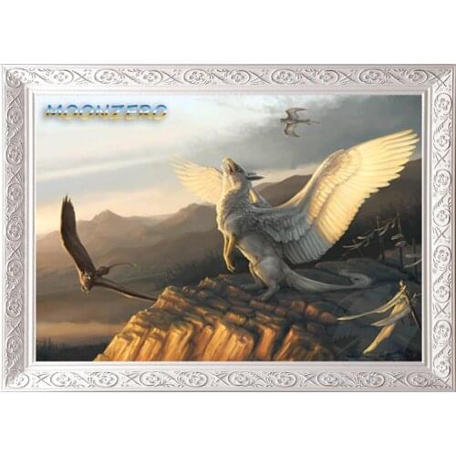Gryphons 3d diy diamond painting cross stitch crystal square mosaic rhinestones pasted picture unfinish embroidery wall sticker