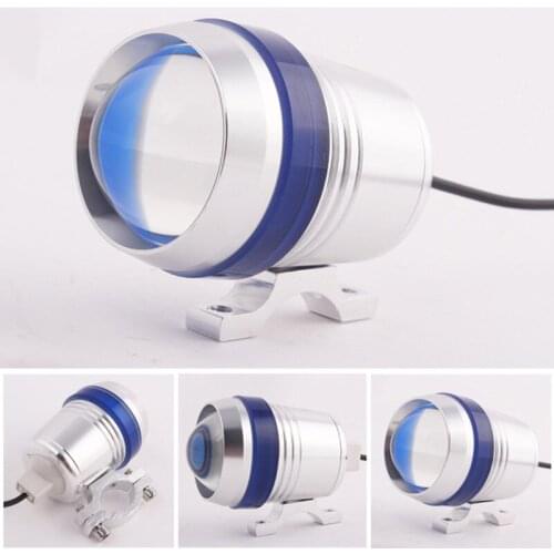 Huiermeimi 1PCS 30W 12V U3 LED Motorcycle Spotlight Driving Light Motorbike fog light head angel lamp Headlight Offroad ATV DRL