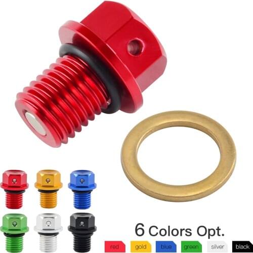 Magnetic Oil Drain Plug Bolt For Ducati 848 1098 1198 Streetfighter Monster 796 1100 S4R Multistrada 1200 Hypermotard 996R 998R