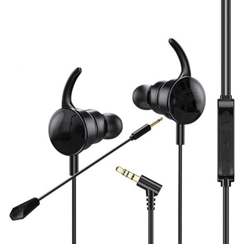 XG122 Wired Earphone Noise Reduction High Sensitivity Ergonomic 3.5mm Gaming HiFi In-ear Earbud for Calling for Xiaomi Samsung
