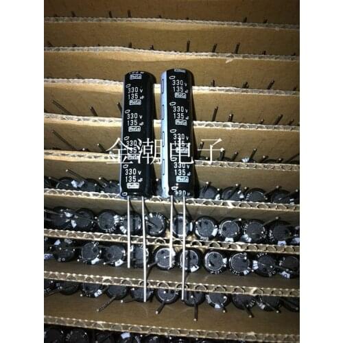 Original new 100% 12X45 330V135UF flash capacitor PHOTO camera can be used to substitute 110UF (Inductor)