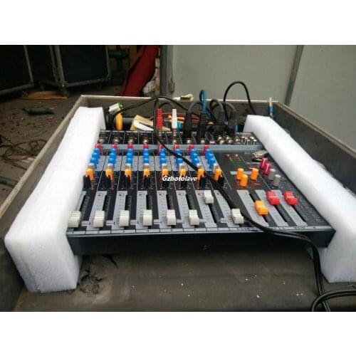 CT80S - USB professional 8-way mixer Wedding/USB/KTV stage Professional Audio DJ Mixer