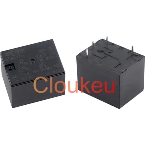 Relay 812H-1A-C-5VDC 12VDC 24VDC 16A 4pin