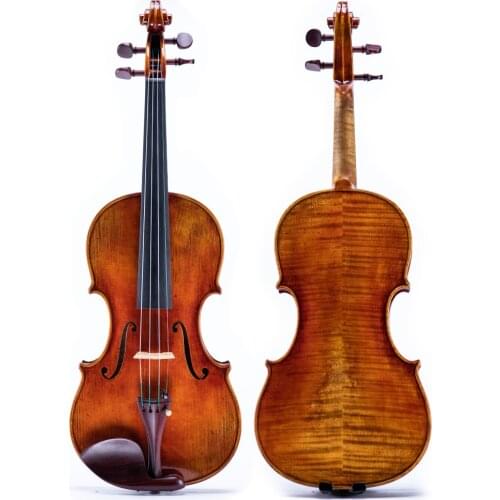 Violin 4/4 Giuseppe Guarneir II Kochanski 1741 all European wood! Top oil varnish! Top tone
