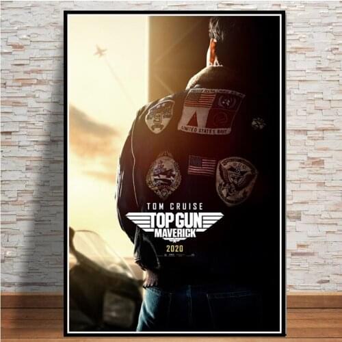 Top Gun Movie 2020 Tom Cruise Film Comic Posters And Prints Paintings For Living Room Wall Home Decoration Fashion Print Poster