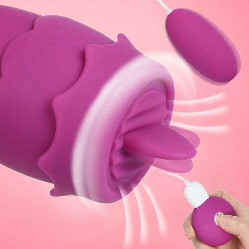 Lilo Vibrator for Women 20 Mode Oral Clitoris Stimulator Tongue Nipple Sucker Breast Enlarger Vibrator Sex Toys Vaginal