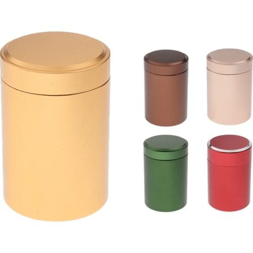 Aluminum Alloy Watertight Life Capsule Seal Bottle Holder Case Outdoor Camping Essentials Container Survival Dry Box