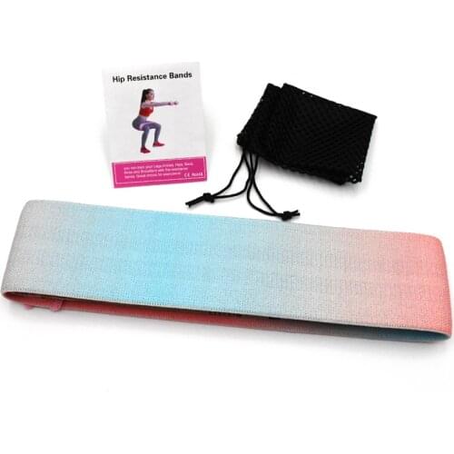 Buttocks Resistance Band Beautiful Buttocks Yoga Shaping Squat with Latex Slip Ring Resistance Ring Elastic Bands for Fitness