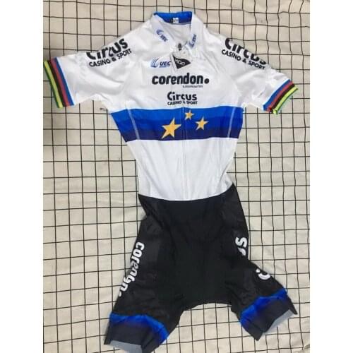 LASER CUT Skinsuit 2019 ICORENDON-CIRCUS TEAM EU Bodysuit SHORT Cycling Jersey Bike Bicycle Clothing Maillot Ropa Ciclismo