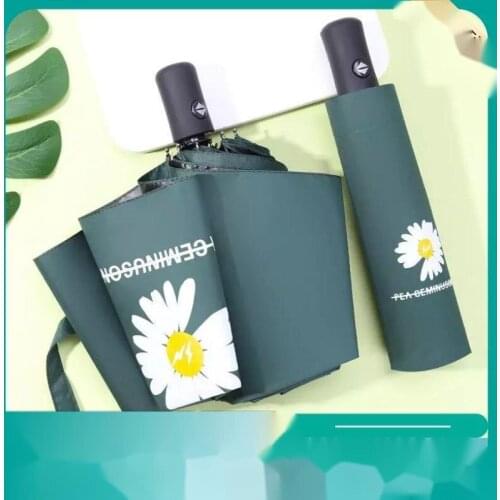 Vintage Umbrella Light Aluminum Alloy Rainy Solid Folding Windproof Large Umbrella Men Rain Women Gift Parasol