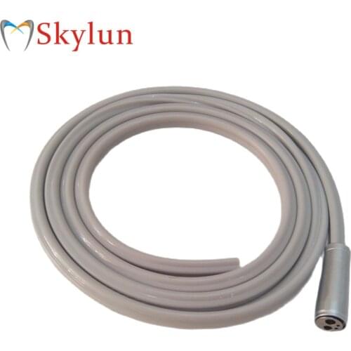 10PCS Dental 4 holes Handpiece Tubing with connector Composites 4 holes high Speed handpiece tube tubing Silicone pipe SL1111