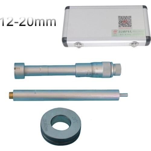 12-20mm Three-point Internal Micrometers 0.01mm 12-20mm Three point inside Micrometer Measurement Tool High Quality