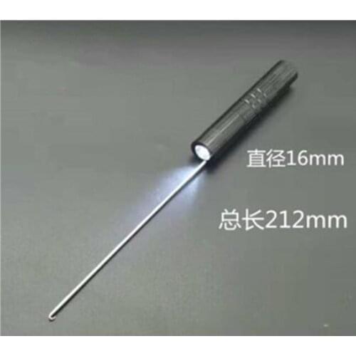 2pcs Wire cutting accessories to guide wheel slot with LED lighting on the wire hook lighting molybdenum wire hook