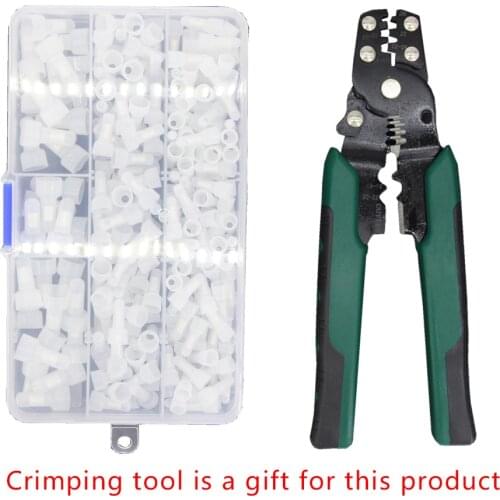 210 PCS Pressure Cap CE / 1/2/5 Nylon Closure Nipple Connector Wire connector quick Terminal