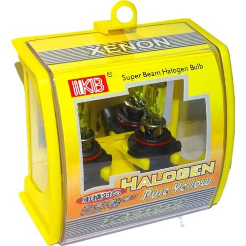 2x HB4 9006 HeadLight Bulbs 12V 100W 55W Auto Halogen Bulb Yellow 3000K Quartz Glass Car Headlight XENON 9006 Car Bulb Fog Lamp