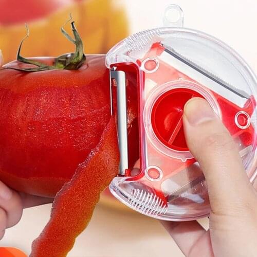 3 In 1 Trio Peeler Set Slicer Stainless Steel Peeler Shredder Cutter Multi Peel Blade Grater Kitchen Tool
