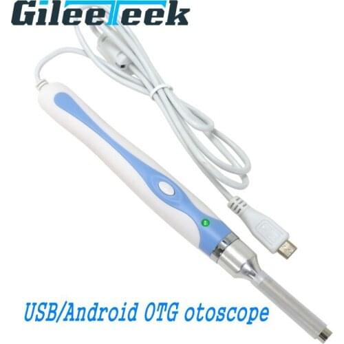 66AD USB Endoscope Otoscope for Windows/Android OTG Smart Phone Visual Android OTG Otoscope Ear Nose Scope Oral Cavity Tester