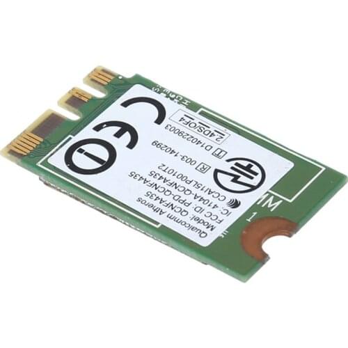 Wireless Adapter Card for QCA9377 QCNFA435 802.11AC 2.4G/5G NGFF WIFI WLAN Card Bluetooth 4.1 for PC Computer Laptop Accessories