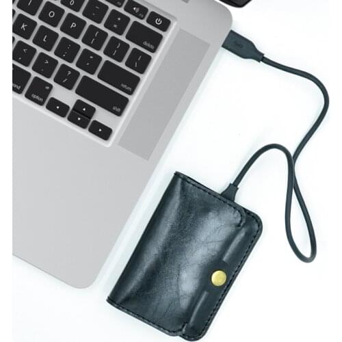 Hard Drive Microfiber Leather Case Hard Disk Non-Slip Protective Cover Scratch & Shock Protector SSD Sleeve For Samsung T7 T5