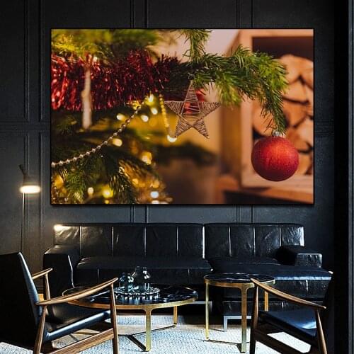 Decorative picture Christmas thanksgiving bell Canvas paintings on the wall living room decoration wall pictures festival Poster