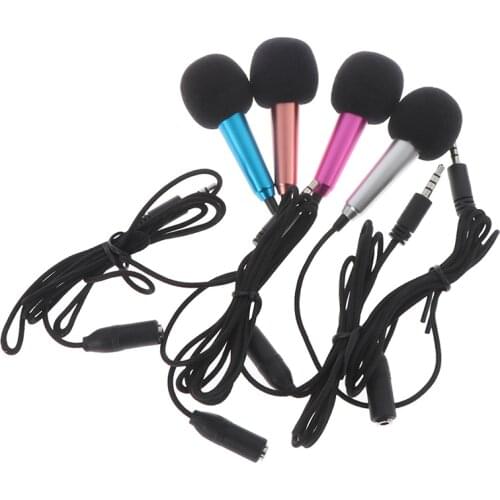 Hot sale Handheld Mic Portable Mini 3.5mm Stereo Mic Audio Microphone For The Mobile Phone Accessories
