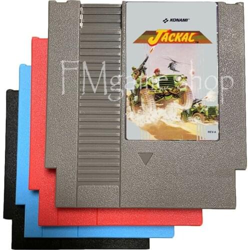 Jackal for 72 pins 8bit game cartridge for Video Game Console Select color English Language playstation
