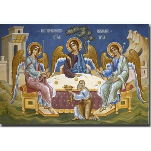 Three main gods 5D Full Diamond Painting Square Cross Stitch Home Decoration Diamond Embroidery Not folding canvas Handicraft