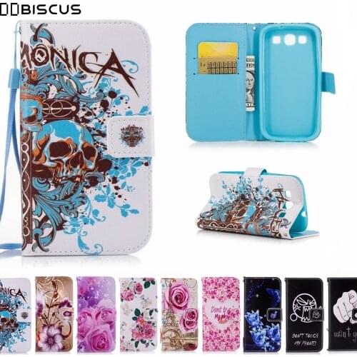 Leather Flip Wallet Soft TPU Silicone Case For Samsung Galaxy S3 Neo S 3 Cover GT i9300 i9301 I9300I i 9300i 9300 9300i Cases