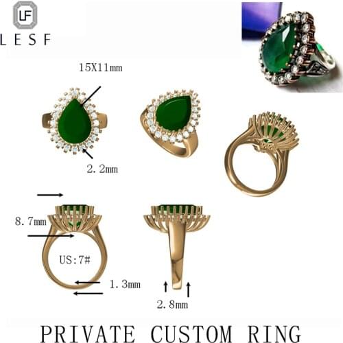 Персонализированные кольца LESF China At AliExpress