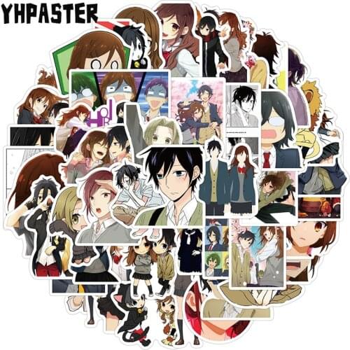 10/30/50Pcs Japanese Campus Love Anime Horimiya Stickers For Motorcycle Skateboard Laptop Suitcase Guitar Helmet Toys Pegatinas