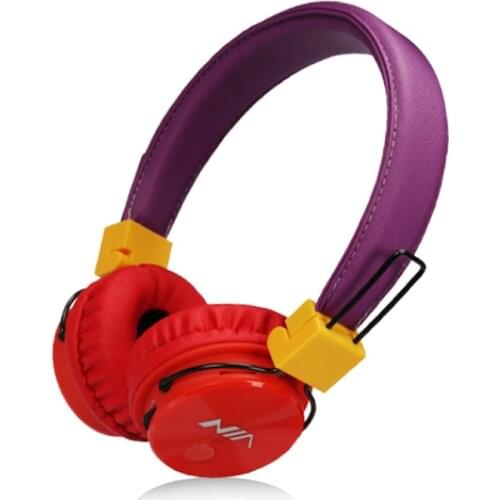 Original NIA X3 Wireless Stereo Bluetooth Headphones Headsets Fast Shipping Foldable Sport with Mic Support TF Card FM Radio