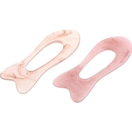 Full Body Massage Tool Fish Shape Guasha Board Resin Scraper Chinese Gua Sha Acupuncture Pressure SPA