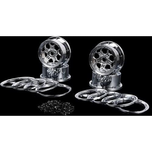 Chrome Wheel Hub for 1/5 Scale LOSI 5IVE-T Rovan LT