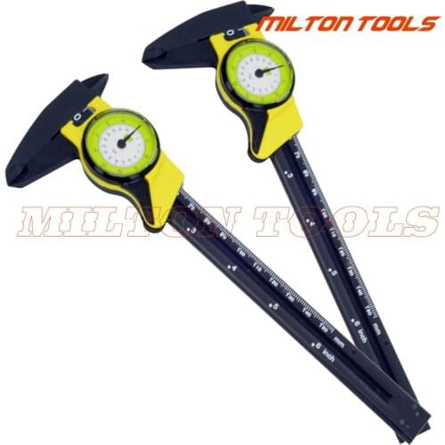 Factory-outlet! 150mm/6"Plastic Dial Caliper PLASTIC BLACK DIAL VERNIER CALIPER inch-reading caliper