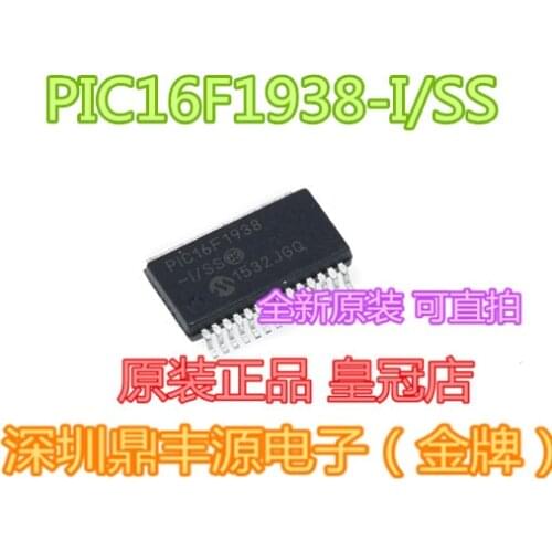 100% New&original PIC16F1938-I/SS SSOP-28 In Stock