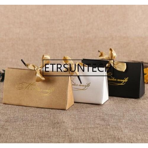 100pcs Kraft Paper Box DIY Lipstick Perfume Cosmetics Packaging Wedding Party Candy Birthday Gift Boxes