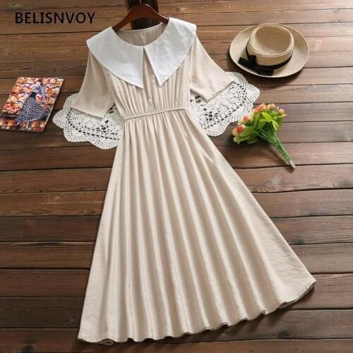 Голубые летние платья BELISNVOY China At AliExpress
