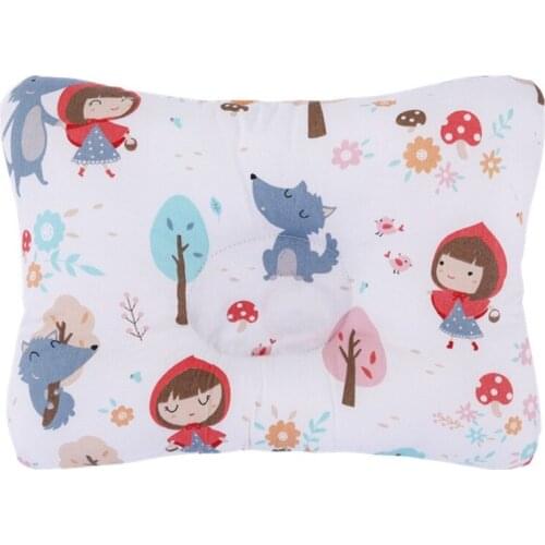 Pillow Baby Room Decoration Cross-Border Explosion Baby Pillow Anti-Head Cotton Breathable Pillow Cotton Baby Pillow Baby Pillow