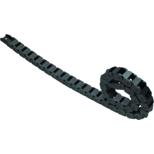 Transmission Chains 7x 7mm 1M Non Snap-Open Plastic Towline Cable Drag Chain for CO2 Laser Engraving Cutting Machine