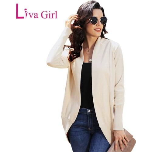 Женские трикотажные кардиганы Liva girl China At AliExpress