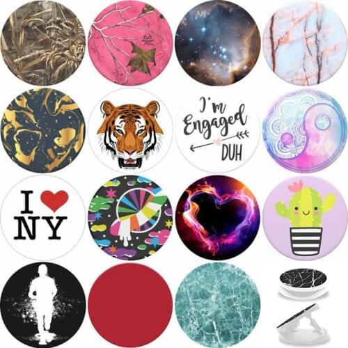 Hot Lovely Heart Girls Popped Phone Holder Попсокет Lazy Hand Popular Pocket Socket Expanding Grip Stand Finger For iPhone