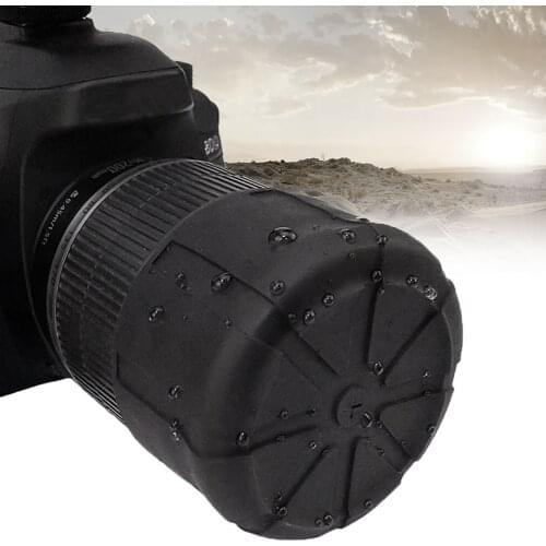 Silicone Protector Lens Cover Cap For DSLR Universal Camera Cover for Canon Nikon Sony Olypums Fuji Lumix Anti-Dust Fallproof