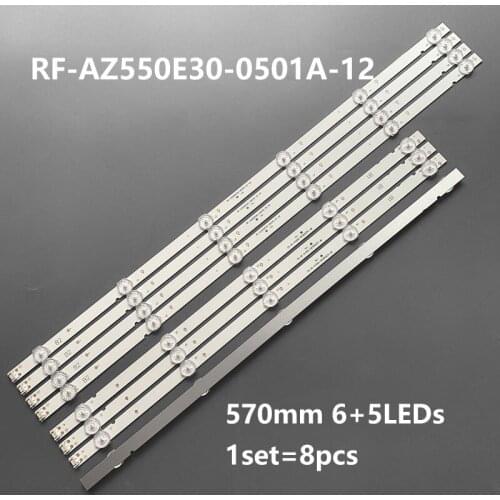 LED Backlight strip For L G 55" TV 55UJ6200 55UJ6300 SDL550WY LD0-910 LC550EGJ SK A4 55M9 55E388G RF-AZ550E30-0501A-12 0601B-20