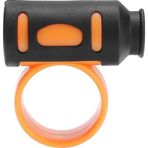 2pcs/lot Drum Stick Controller Clips ABS+Silicone Material Drumsticks Accessories Handle Grip Clamp Black/Orange Color