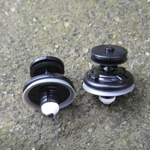 10PCS Interior Trim Door Panel Push Type Fastener Clips 7L6868243 for Volks/Porot/Golf /J-etta T4 T5