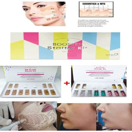 12pcs 8ml Glow BB Cream Kroen Serum Effective Whitening Add Foundation Niacinamide/Peptide For Effectived Brightening Anti-aging