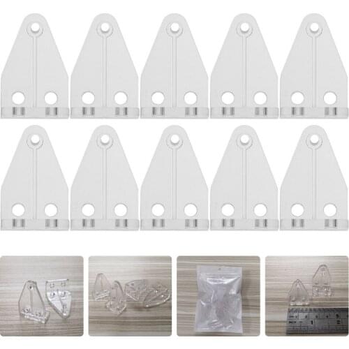40Pcs Hold Down Brackets Drapery Accessories RV Hold Down Brackets Parts
