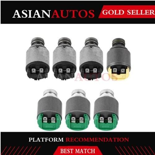 7PCS 5HP19FL/FLA 01V Transmission Solenoid Kit Fit Audi Porsche